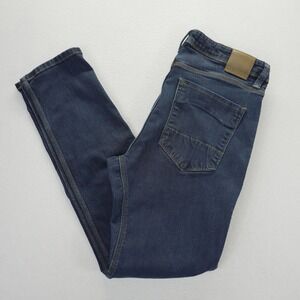 DU/ER L2X Slim Fit Mens Jeans 36x32 Dark‎ Indigo Performance Denim MFLS3002